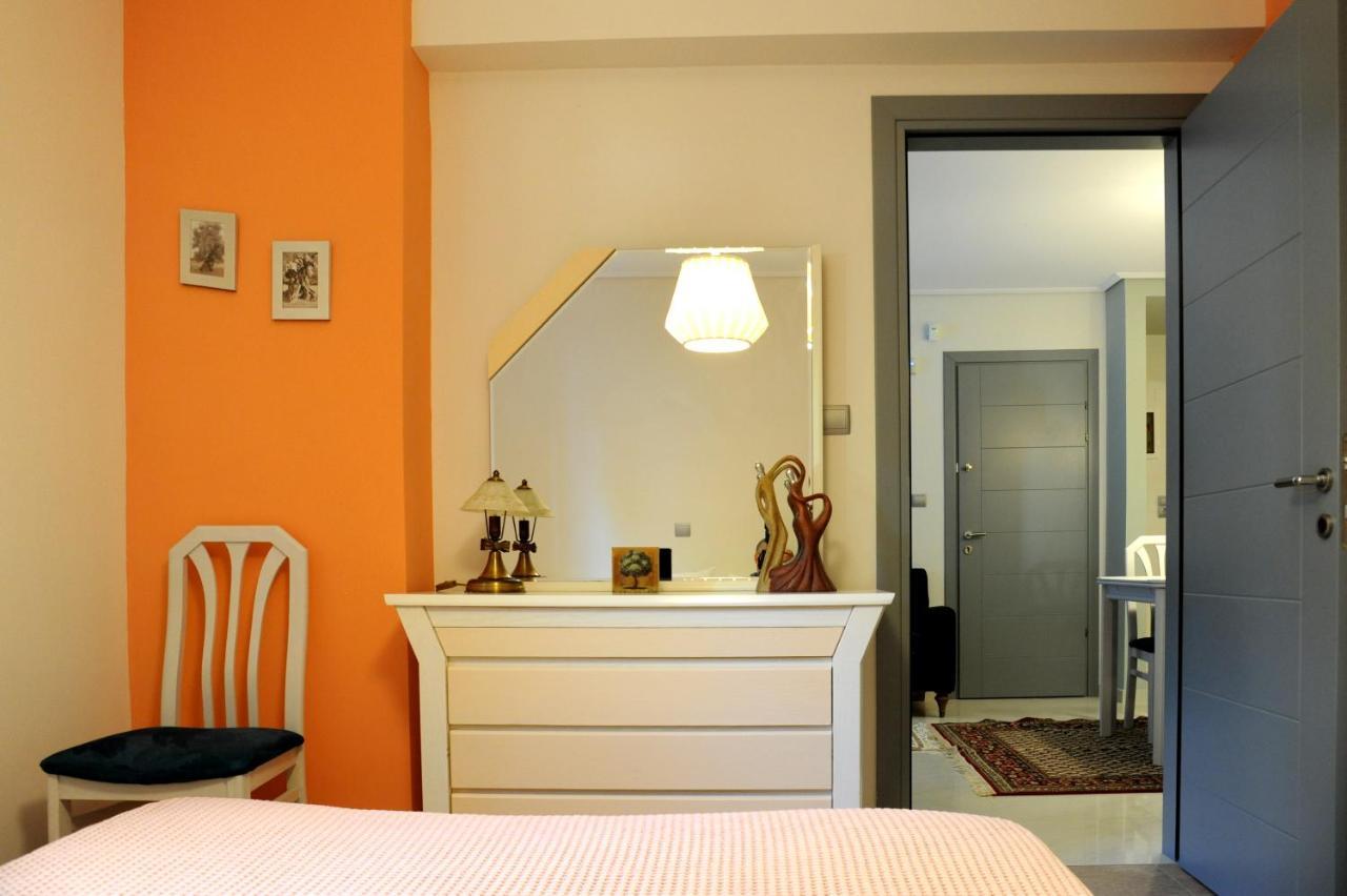 Olive And Orange Apartment Mystras